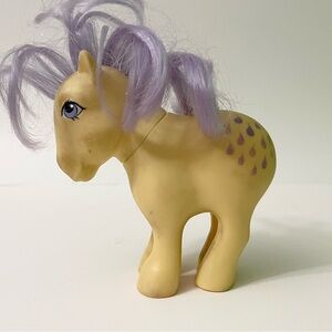 Vintage 1982 Hasbro My Little Pony G1 Lemon Drop MLP Doll Horse Figure